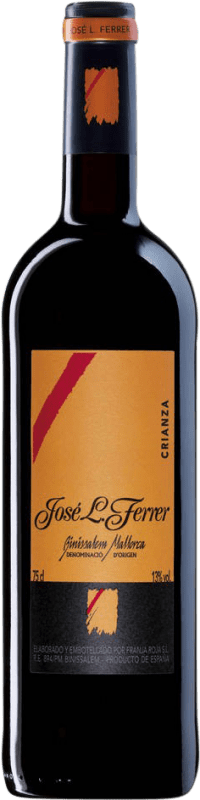 Free Shipping | Red Wine José Luis Ferrer Crianza — Aged D.O. Binissalem Balearic Islands Spain Tempranillo, Syrah — Shiraz, Cabernet Sauvignon, Callet, Mantonegro 75 cl