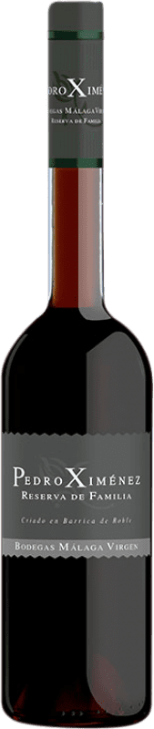 19,95 € Envio grátis | Vinho fortificado Málaga Virgen Reserva de la Familia Reserva D.O. Sierras de Málaga Garrafa Medium 50 cl