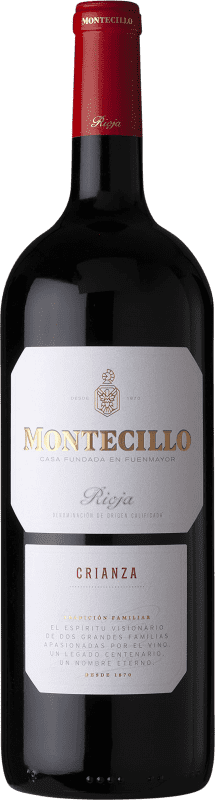 17,95 € | 红葡萄酒 Montecillo Crianza — 陈酿 D.O.Ca. Rioja 拉里奥哈 西班牙 大瓶 — Magnum 1,5 L
