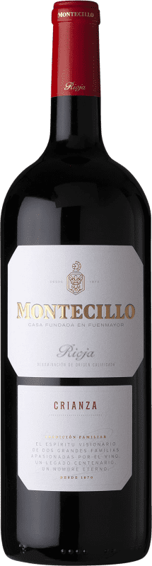 Free Shipping | Red wine Montecillo Aged D.O.Ca. Rioja The Rioja Spain Magnum Bottle 1,5 L