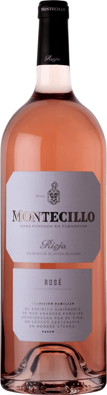 11,95 € | Vin Rosé Montecillo Jeune D.O.Ca. Rioja La Rioja Espagne Tempranillo, Garnacha — Grenache, Graciano Bouteille Magnum 1,5 L