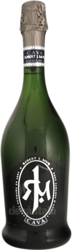 Kostenloser Versand | Weißer Sekt Mur Robert J Brut — Herb Reserve — Gereift D.O. Cava Katalonien Spanien Macabeo, Xarel·lo, Parellada 75 cl