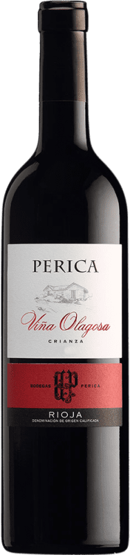 11,95 € Envío gratis | Vino Tinto Perica Viña Olagosa Crianza D.O.Ca. Rioja