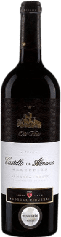 免费送货 | 红酒 Piqueras Castillo de Almansa Selecció 岁 D.O. Almansa Castilla la Mancha y Madrid 西班牙 75 cl