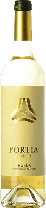 Envio grátis | Vinho branco Portia Jovem D.O. Rueda Castela e Leão Espanha Verdejo 75 cl