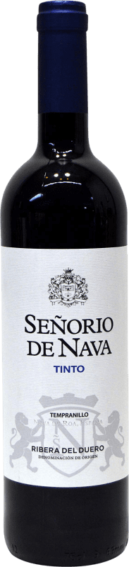 Free Shipping | Red wine Señorío de Nava Young D.O. Ribera del Duero Castilla y León Spain Tempranillo 75 cl