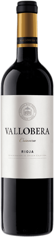 14,95 € Free Shipping | Red wine Vallobera Aged D.O.Ca. Rioja