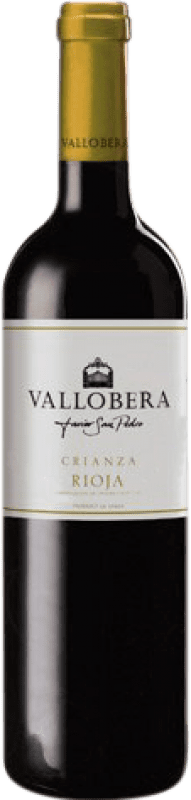 52,95 € Free Shipping | Red Wine Vallobera Crianza — Aged D.O.Ca. Rioja Jéroboam-Double Magnum Bottle 3 L