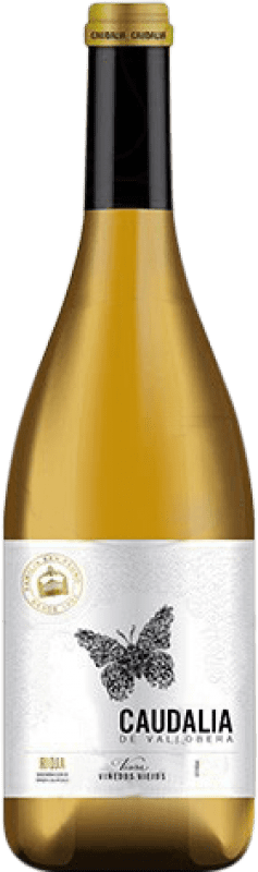 Envio grátis | Vinho branco Vallobera Caudalia Jovem D.O.Ca. Rioja La Rioja Espanha Macabeo 75 cl