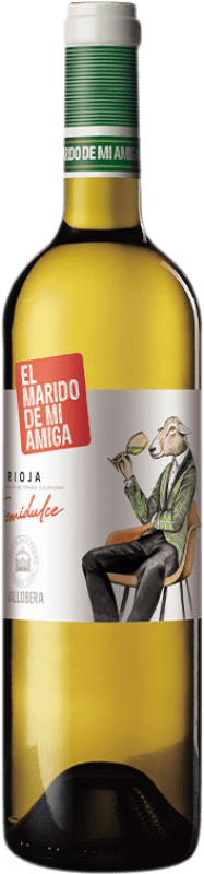 8,95 € | Белое вино Vallobera El Marido de mi Amiga Молодой D.O.Ca. Rioja Ла-Риоха Испания Tempranillo, Malvasía, Sauvignon White 75 cl