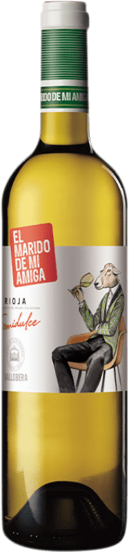 7,95 € | Белое вино Vallobera El Marido de mi Amiga Молодой D.O.Ca. Rioja Ла-Риоха Испания Tempranillo, Malvasía, Sauvignon White 75 cl