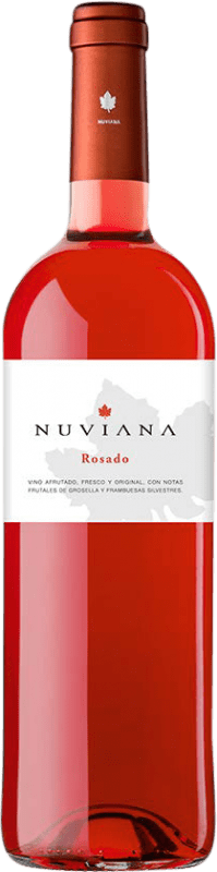 Envío gratis | Vino rosado Belver de Cinca Nuviana Joven I.G.P. Vino de la Tierra del Valle del Cinca Aragón España Tempranillo, Cabernet Sauvignon 75 cl