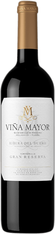 64,95 € Бесплатная доставка | Красное вино Viña Mayor Гранд Резерв D.O. Ribera del Duero