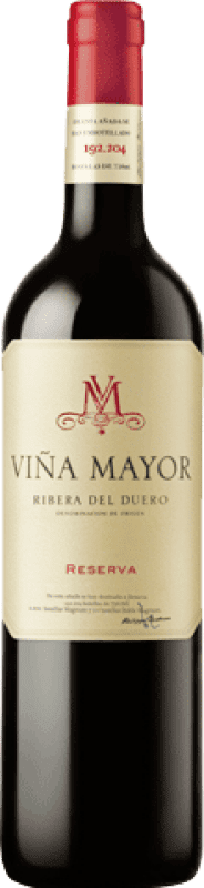 Envoi gratuit | Vin rouge Viña Mayor Réserve D.O. Ribera del Duero Castille et Leon Espagne 75 cl