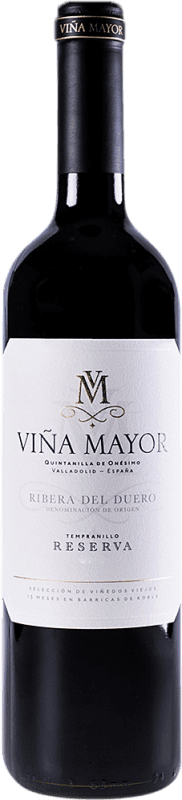 Envoi gratuit | Vin rouge Viña Mayor Réserve D.O. Ribera del Duero Castille et Leon Espagne 75 cl