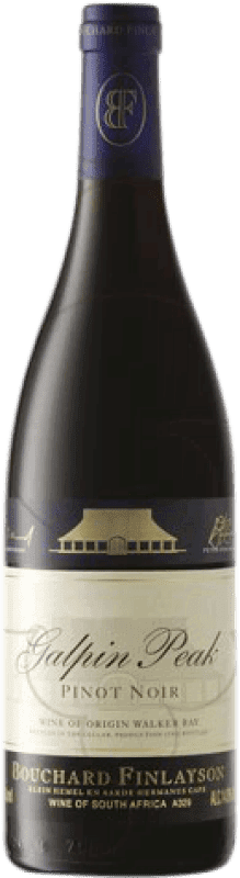 Free Shipping | Red wine Bouchard Finlayson Galpin Peak South Africa Pinot Black 75 cl