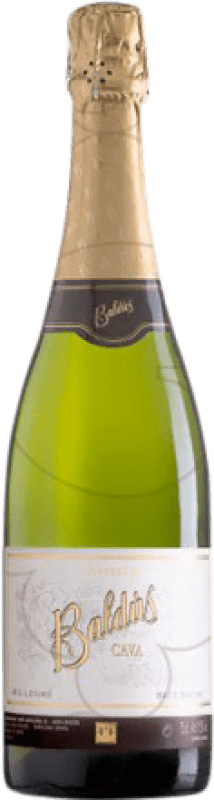 Envoi gratuit | Blanc mousseux Jane Santacana Baldus Brut Nature Réserve D.O. Cava Catalogne Espagne Macabeo, Xarel·lo, Parellada 75 cl