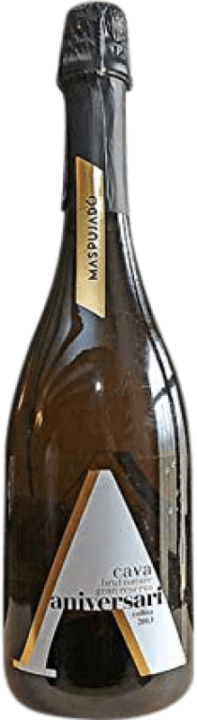 Envío gratis | Espumoso blanco Maspujado Aniversari Brut Nature Gran Reserva D.O. Cava Cataluña España Macabeo, Xarel·lo, Chardonnay, Parellada 75 cl