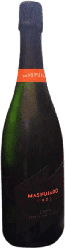 Envoi gratuit | Blanc mousseux Maspujado Brut Nature Réserve D.O. Cava Catalogne Espagne Macabeo, Xarel·lo, Parellada 75 cl