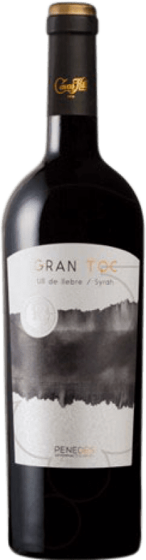 Free Shipping | Red wine Hill Gran Toc Aged D.O. Penedès Catalonia Spain Tempranillo, Merlot 75 cl