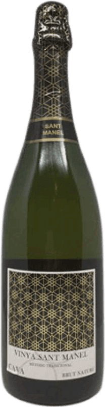 Envoi gratuit | Blanc mousseux Hill Vinya Sant Manel Brut Nature Jeune D.O. Cava Catalogne Espagne Macabeo, Xarel·lo, Parellada 75 cl