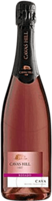 4,95 € 送料無料 | ロゼスパークリングワイン Hill Rosat 1887 Brut 若い D.O. Cava