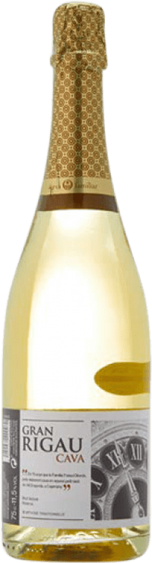 12,95 € | Белое игристое вино Caves Freixa Rigau Brut de Bruts брют Гранд Резерв D.O. Cava Каталония Испания Macabeo, Xarel·lo, Parellada 75 cl