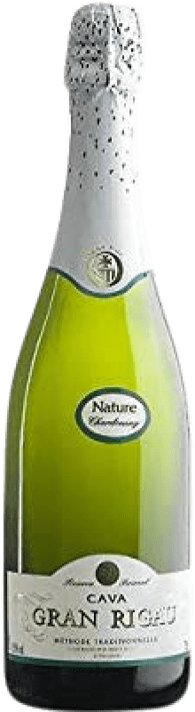 11,95 € | White Sparkling Wine Caves Freixa Rigau Brut Nature Grand Reserve D.O. Cava Catalonia Spain Chardonnay 75 cl