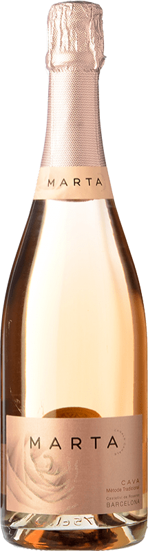 Envoi gratuit | Rosé mousseux Caves Ramón Canals Marta Passió Rosé Brut Réserve D.O. Cava Catalogne Espagne Grenache, Macabeo, Xarel·lo, Parellada 75 cl