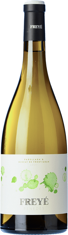 免费送货 | 白酒 Vallformosa Masía Freyé 年轻的 D.O. Penedès 加泰罗尼亚 西班牙 Muscat, Parellada 75 cl