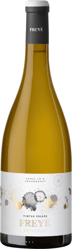 免费送货 | 白酒 Vallformosa Masía Freyé 年轻的 D.O. Penedès 加泰罗尼亚 西班牙 Xarel·lo, Chardonnay 75 cl