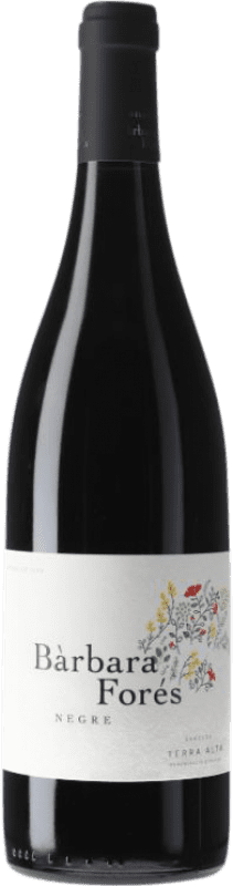 Бесплатная доставка | Красное вино Celler Barbara Fores Negre старения D.O. Terra Alta Каталония Испания Syrah, Grenache, Mazuelo, Carignan 75 cl