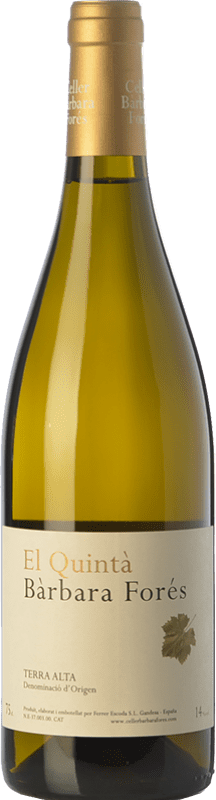 32,95 € Spedizione Gratuita | Vino bianco Celler Barbara Fores El Quinta Crianza D.O. Terra Alta