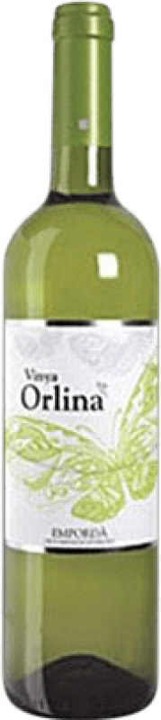 9,95 € Spedizione Gratuita | Vino bianco Celler d'Espollá Vinya Orlina Giovane D.O. Empordà