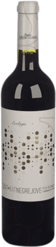 5,95 € | Красное вино Celler Grau i Grau Jaume Cent·Kat молодое D.O. Pla de Bages Каталония Испания Tempranillo — Темпранильо, Merlot — Мерло 75 cl