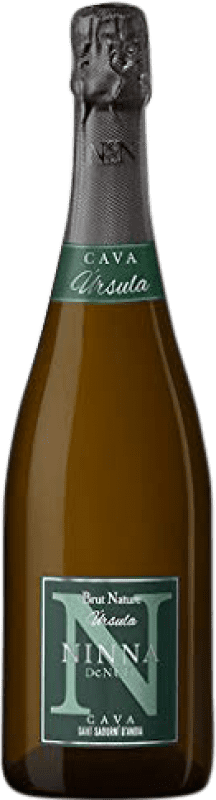 6,95 € | Белое игристое вино Bellmunt del Priorat Ninna de Nuit Úrsula Природа Брута Молодой D.O. Cava Каталония Испания Macabeo, Chardonnay, Parellada 75 cl