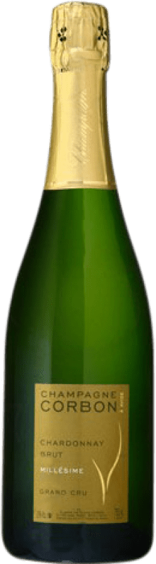 Free Shipping | White sparkling Corbon Cuvée Avize Brut Grand Reserve A.O.C. Champagne France Chardonnay 75 cl