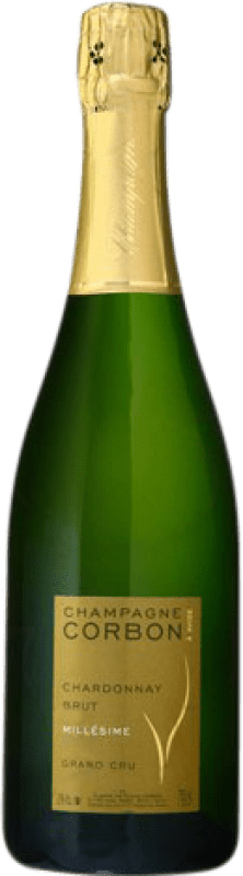 Free Shipping | White Sparkling Wine Corbon Cuvée Avize Brut Grand Reserve A.O.C. Champagne France Chardonnay 75 cl