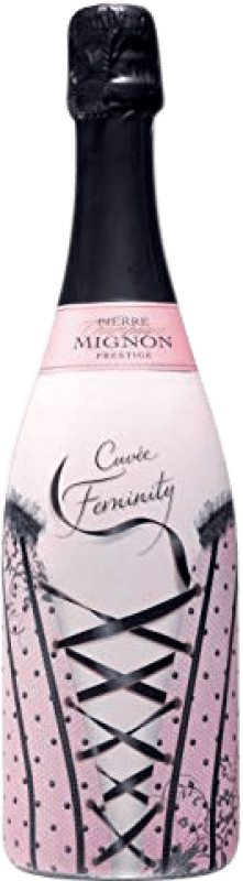 72,95 € 送料無料 | 白スパークリングワイン Pierre Mignon Cuvée Feminity Brut グランド・リザーブ A.O.C. Champagne