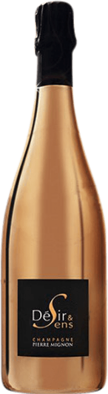 89,95 € Kostenloser Versand | Weißer Sekt Pierre Mignon Desir et Sens Brut Große Reserve A.O.C. Champagne