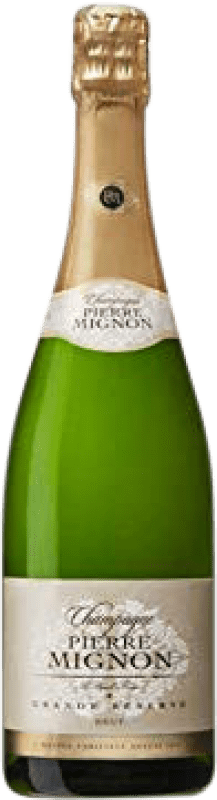 33,95 € | Белое игристое Pierre Mignon брют Гранд Резерв A.O.C. Champagne Франция Pinot Black, Chardonnay, Pinot Meunier 75 cl