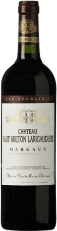 Spedizione Gratuita | Vino rosso Château Haut-Breton Larigaudiere Kósher A.O.C. Bordeaux Francia Merlot, Cabernet Sauvignon 75 cl