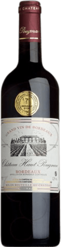 Spedizione Gratuita | Vino Rosso Château Haut-Pougnan Crianza — Invecchiato in Botte A.O.C. Bordeaux Francia Merlot, Cabernet Sauvignon, Cabernet Franc 75 cl