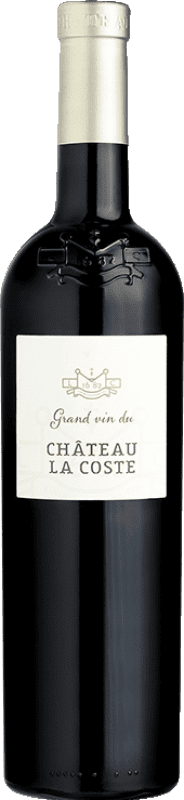 Бесплатная доставка | Красное вино Château La Coste Grand Vin старения A.O.C. France Франция Syrah, Cabernet Sauvignon 75 cl