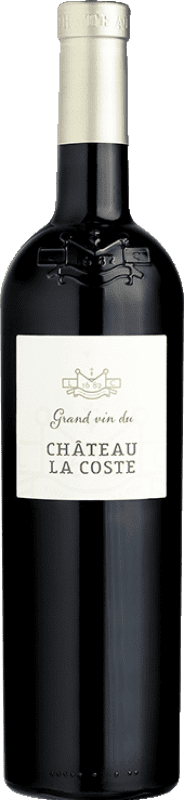 Spedizione Gratuita | Vino rosso Château La Coste Grand Vin Crianza A.O.C. Francia Francia Syrah, Cabernet Sauvignon 75 cl