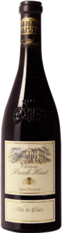 Free Shipping | Red wine Château Puech-Haut Tête de Bélier Aged A.O.C. France France Syrah, Grenache, Monastrell 75 cl