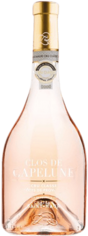 Free Shipping | Rosé wine Château Saint-maur Clos de Capelune Young A.O.C. France France Syrah, Grenache, Vermentino Magnum Bottle 1,5 L