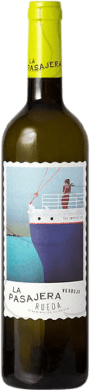 Envio grátis | Vinho branco Malagueña By Victoria Ordóñez La Ola del Melillero Jovem D.O. Rueda Castela e Leão Espanha Verdejo 75 cl