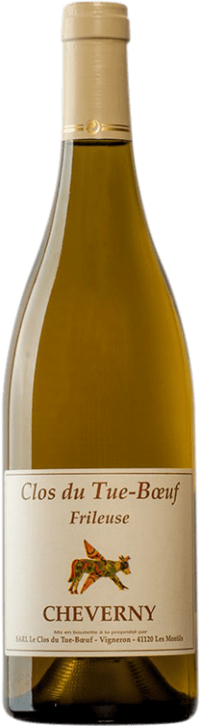 Envio grátis | Vinho Branco Clos du Tue-Boeuf Cheverny Frileuse Crianza A.O.C. França França Chardonnay, Sauvignon Cinzento, Sauvignon 75 cl