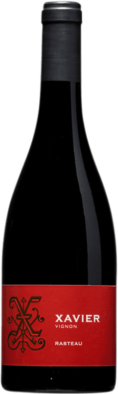 Бесплатная доставка | Красное вино Xavier Vignon I.G.P. Vin de Pays Rasteau Прованс Франция Syrah, Grenache, Monastrell 75 cl